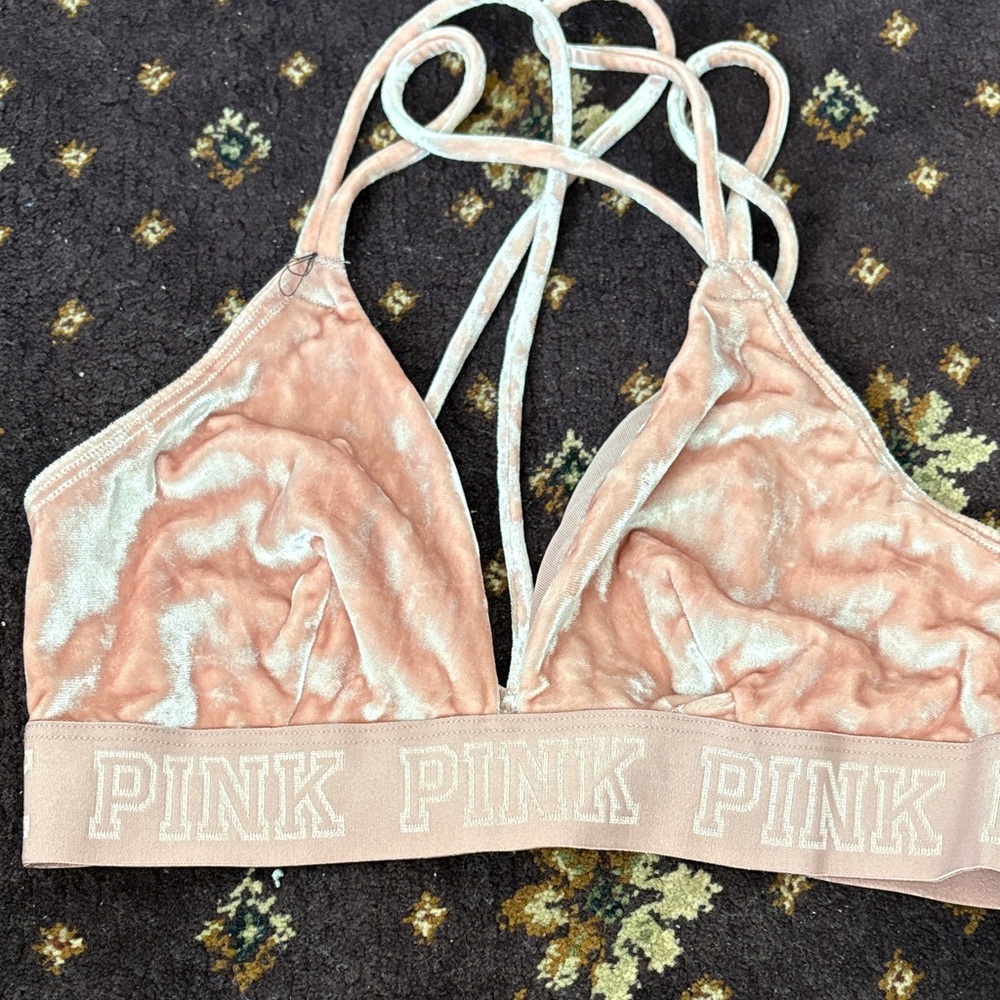 Velvet bralette